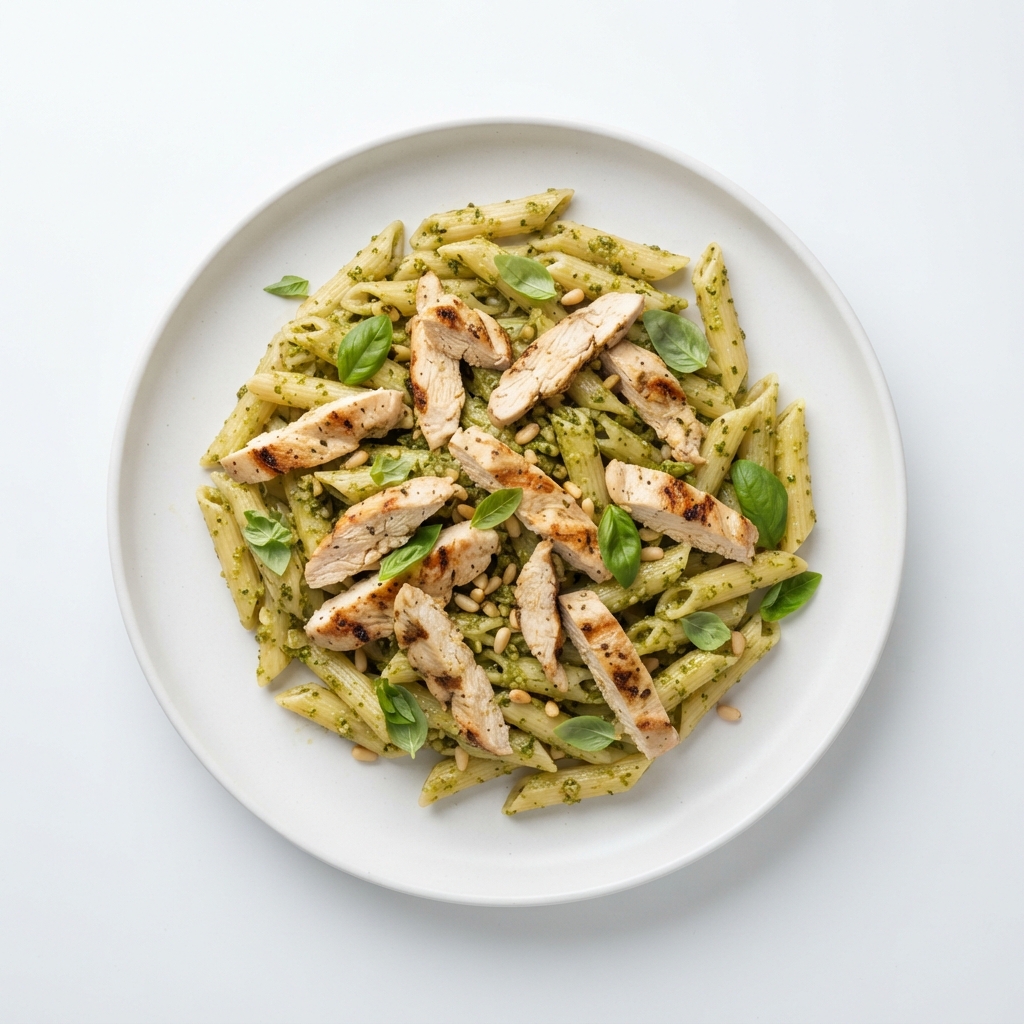 Chicken Pesto Penne — frozen ready meal